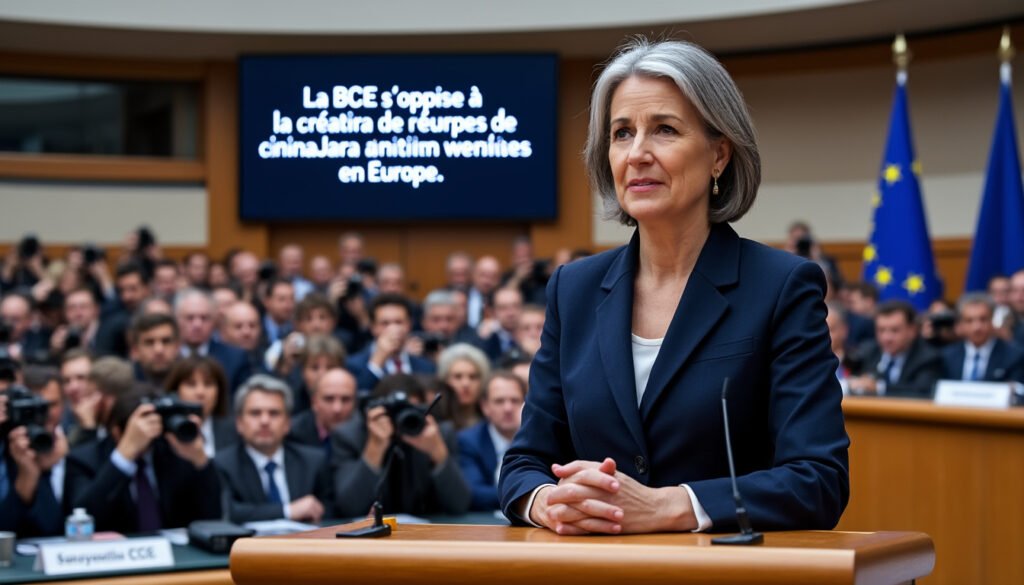 christine lagarde, présidente de la banque centrale européenne, exprime des doutes sur l'opportunité d'introduire des réserves nationales de bitcoins en europe, soulignant les risques potentiels et l'importance d'une régulation adaptée pour garantir la stabilité financière.