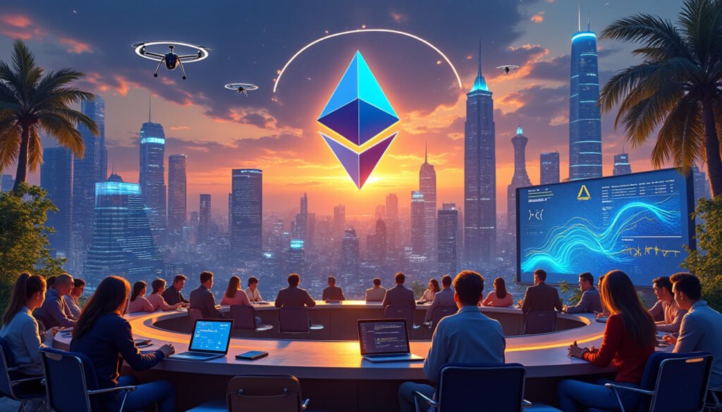 découvrez les ambitions d'ethereum, la plateforme pionnière qui vise à révolutionner le web à travers un internet décentralisé, plus sécurisé et autonome. explorez comment cette technologie innovante façonne l'avenir numérique en offrant des solutions pour la transparence, la protection des données et l'émancipation des utilisateurs.