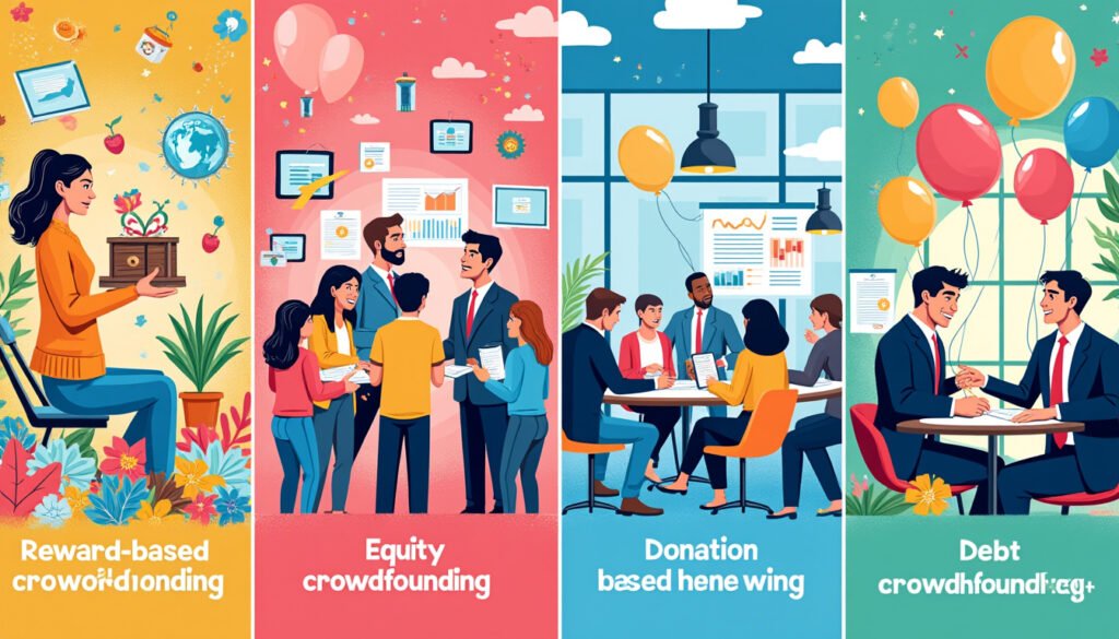 découvrez les principaux types de crowdfunding et leurs spécificités dans notre guide complet. apprenez comment financer vos projets grâce à des méthodes variées, que ce soit par le don, l'investissement ou la prévente. explorez les avantages et inconvénients de chaque approche pour choisir celle qui convient le mieux à vos besoins.