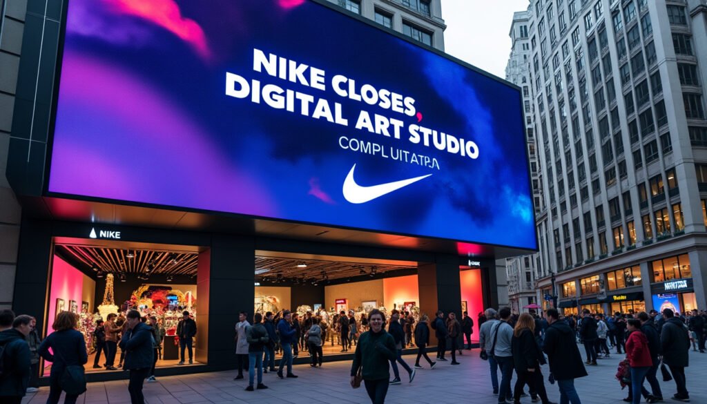 découvrez les raisons derrière la fermeture annoncée du studio d'art numérique de nike en janvier, une décision qui reflète les évolutions stratégiques de la marque dans le monde digital.