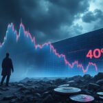 La cryptomonnaie Solana en chute libre : décryptage d’une baisse vertigineuse de 40% en un mois