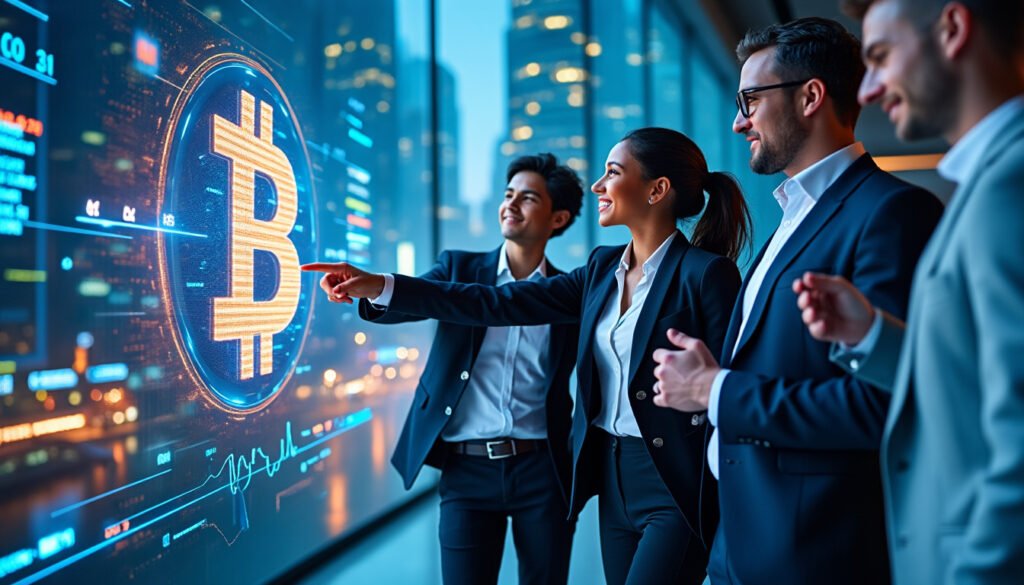 découvrez comment le blockchain group anticipe que les entreprises détentrices de bitcoins domineront la valorisation mondiale, révélant l'impact croissant de la cryptomonnaie sur le marché global.