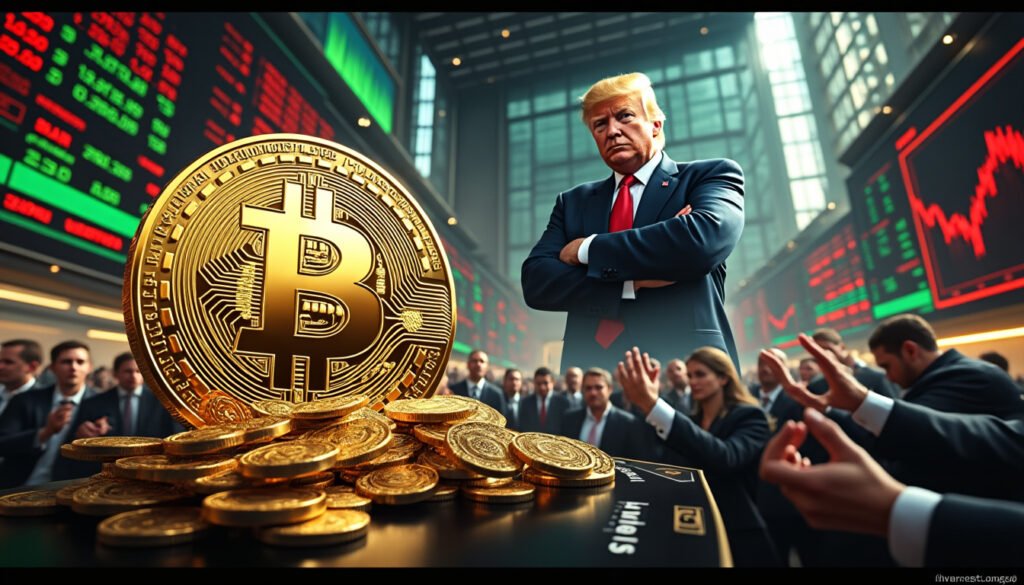 découvrez comment les droits de douane instaurés par donald trump ont influencé le marché des cryptomonnaies. analyse des effets sur la volatilité, les transactions internationales et l'adoption des cryptos dans un contexte économique en mutation.