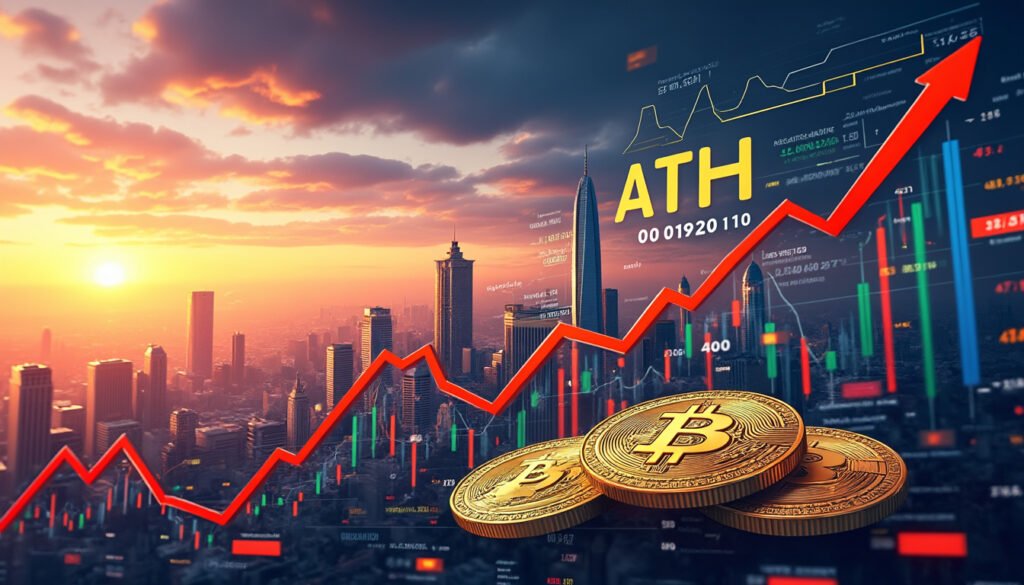 découvrez comment bitcoin a atteint un nouveau sommet historique, marquant une étape clé dans son parcours. analyse des facteurs influençant cette hausse spectaculaire et des perspectives d'avenir pour les investisseurs.