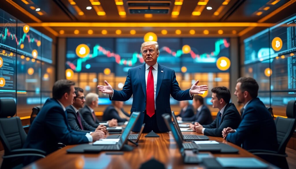 découvrez comment le réseau médiatique de donald trump envisage d'acquérir 2,5 milliards de dollars en bitcoins, une démarche audacieuse qui pourrait transformer le paysage médiatique et économique. explorez les implications de cette stratégie financière innovante et son impact potentiel sur le marché des cryptomonnaies.