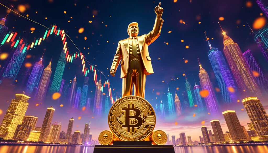 découvrez comment l'univers de la crypto-monnaie rend hommage à la présidence de donald trump de manière surprenante. plongez dans cette analyse intrigante qui explore les liens inattendus entre la politique et les innovations financières.