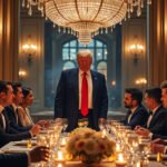 Une première inattendue : Trump convie à un dîner exclusif les investisseurs de sa cryptomonnaie