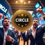 Circle fait une entrée explosive en bourse avec une hausse de 168 % dès son premier jour, affirmant sa position de géant des stablecoins.