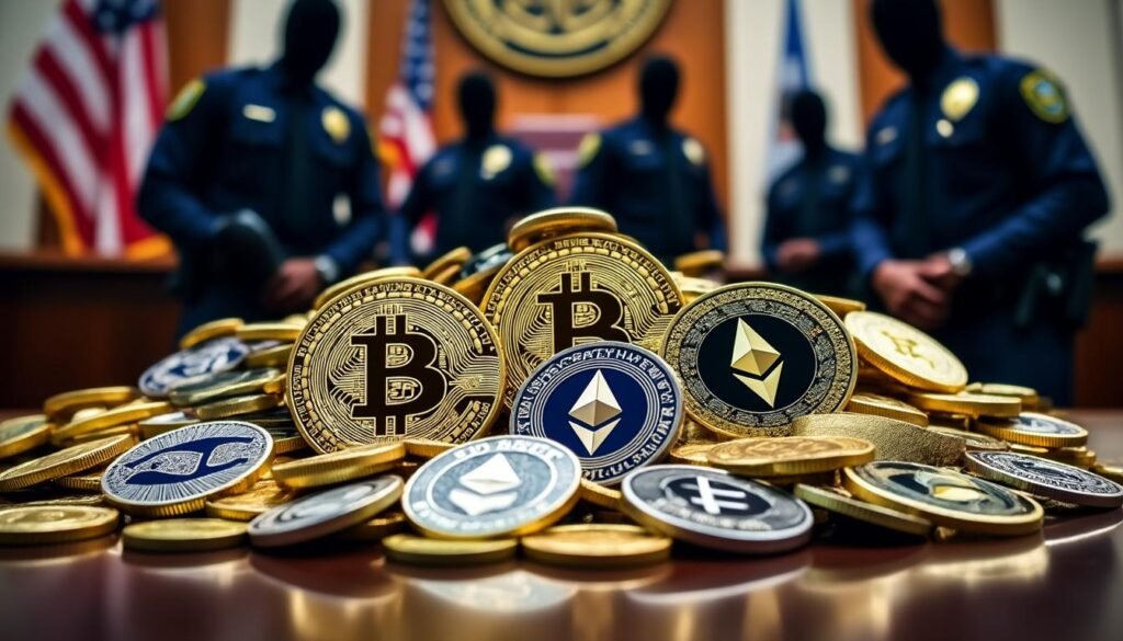 découvrez comment dix millions de dollars en cryptomonnaies ont été confisqués aux etats-unis, révélant les liens troublants avec le cartel de sinaloa. une plongée dans le monde complexe du crime organisé et de la finance numérique.