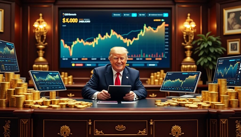 découvrez comment donald trump a capitalisé sur l'engouement pour les cryptomonnaies, amassant plus de 620 millions de dollars. plongez dans les stratégies et impacts de cet investissement audacieux.