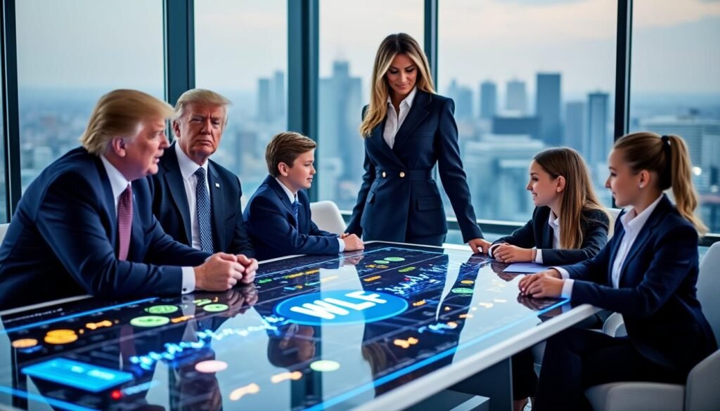 découvrez comment la famille trump entre dans le monde des cryptomonnaies avec wlfi, bientôt échangeable. une nouvelle source de revenus qui pourrait redéfinir leur stratégie financière !