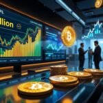 Une machine impressionnante : les ETF bitcoin spot, lancés en 2024, atteignent déjà près de 50 milliards de dollars en actifs nets cumulés.