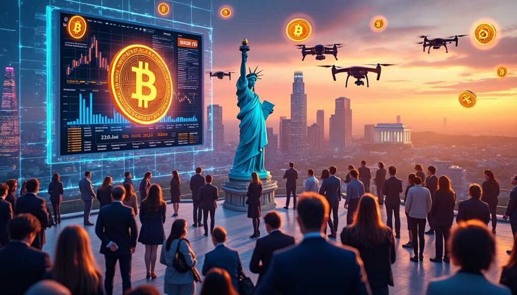 découvrez comment les états-unis envisagent des achats massifs de bitcoin pour renforcer leur position économique et devenir la troisième puissance mondiale. analyse des enjeux et des implications de cette quête de crypto-monnaie.