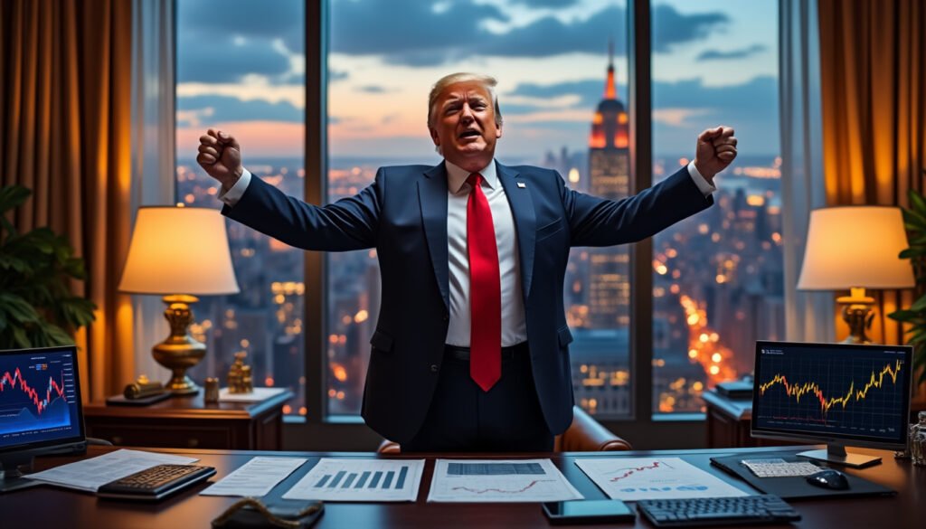 après avoir subi une perte financière durant son premier mandat, donald trump réalise un spectaculaire rebond avec un gain de près de 3 milliards de dollars en un an. découvrez comment l'ancien président a renversé la situation financièrement.