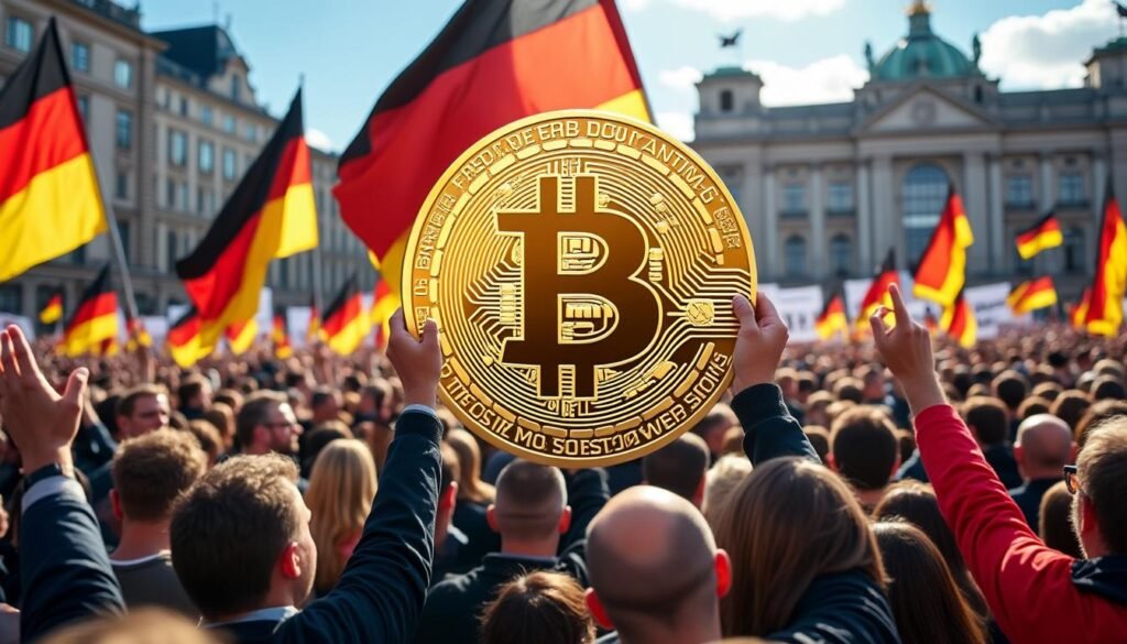 découvrez comment l'afd allemand s'inspire de trump et du rassemblement national en adoptant le bitcoin comme symbole de liberté et de résistance face au contrôle des banques et de l'état.
