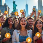 Un projet novateur de revenu universel à New York : 160 jeunes reçoivent un montant initial de 8 000 dollars suivi de 800 dollars mensuels en cryptomonnaies