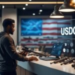 Acheter des armes à feu avec de la cryptomonnaie USDC est maintenant légal aux États-Unis